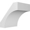 Ekena Millwork 5-in. W x 6-in. D x 6-in. H Westlake Architectural Grade PVC Knee Brace BRCP05X06X06WTL - alternate 1